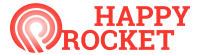 Happy rocket primærer logo